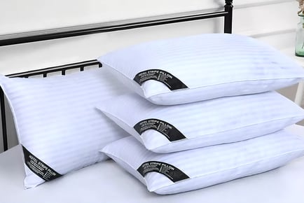 4 hotel stripe pillows, Standard
