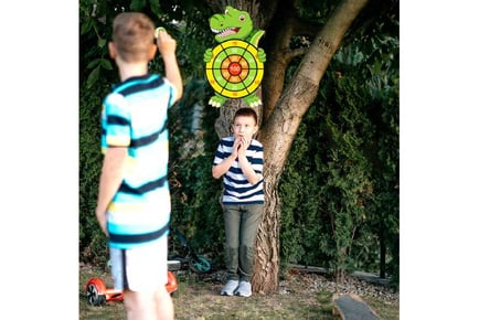 Dart Board for Kids with 12 Sticky Balls