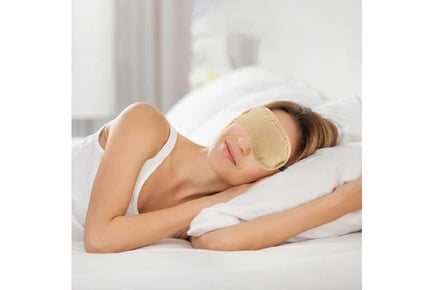 Castor Oil Pack Hat and Eye Mask Set