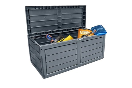 A outdoor 320L storage box, Standard, black