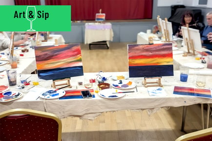 BYOB Acrylic Sip & Paint w/ Prosecco at Art & Sip - Multiple Dates
