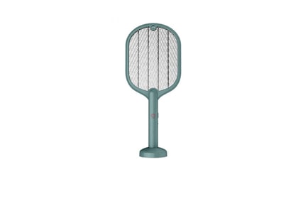 2-in-1 Electric Mosquito Fly Swatter with UV Lamp - 2 Colours