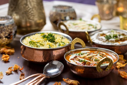 Bengal Brasserie: Starter, Main, Rice or Naan & Prosecco for 2 Or 4