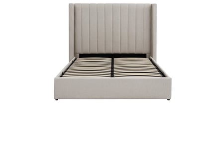 Sleek Wooden Bed Frame - 5 Sizes - Ottoman Optional