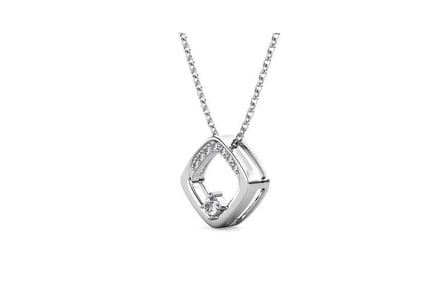 Solitaire Pendant & Earring Set