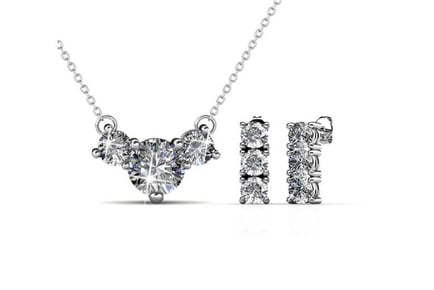 Forever Pendant & Earring Set