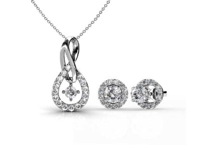 Entwined Pendant & Earrings Set