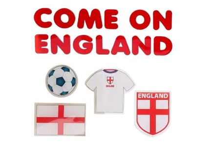 EURO 2024 England Window Stickers