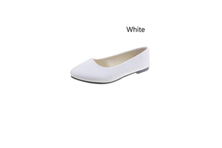 Women's Casual Slip Ballet Flats in 7 Sizes & 11 Colours