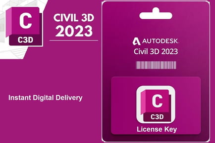 Civil 3D 2023 Licence for Windows PC - 1 Year