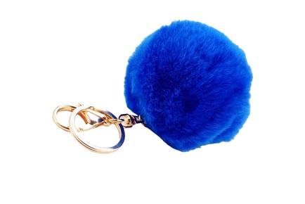 Pom Pom Charm Keyring