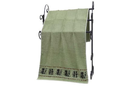 3Pcs Soft Bamboo Fiber Bath Towel Set