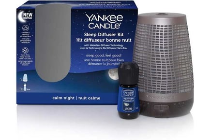 Yankee Candle Sleep Diffuser Kit Bronze