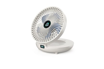 Desktop/Wall-Mounted Air Cooling Fan in 2 Options & 2 Colours