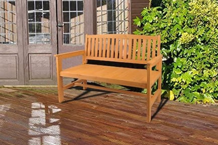 2-Seater Wooden Garden Bench