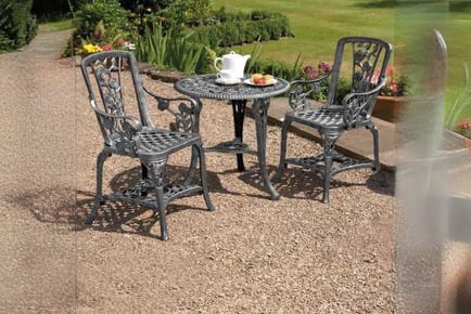 3 Piece Garden Bistro Set