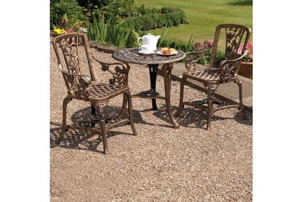 3 Piece Garden Bistro Set