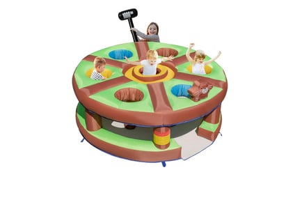 Inflatable Kid's Whack-a-Mole Garden Interactive Game