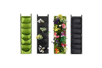 7 Pocket Wall Hanging Planting Bag