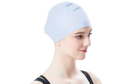Elastic Silicone Swimming Cap