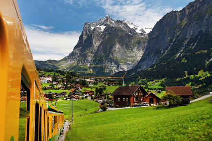 Switzerland Golden Pass Panoramic Train Experience - Flights & Hotels