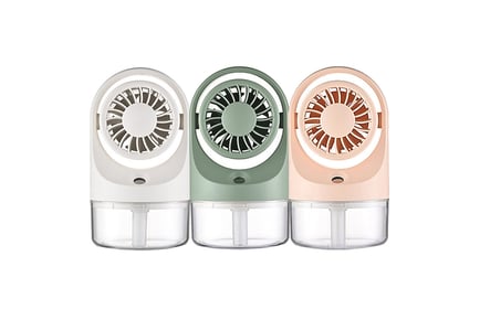 Misting Humidifier Cooling Fan - 3 Styles