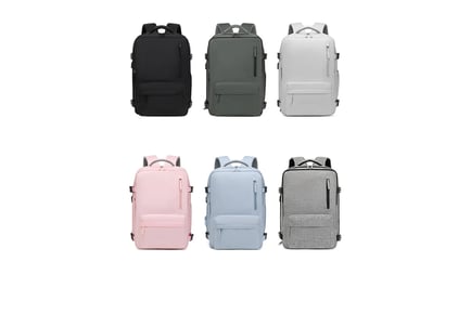 Large Capacity Waterproof Travel Backpack in 6 Colours