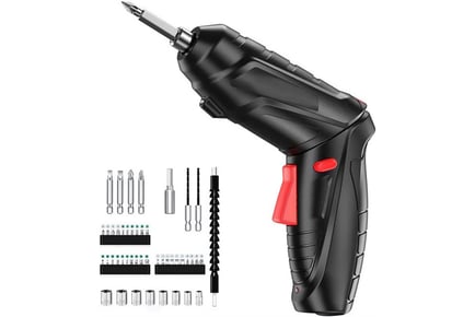 47-in-1 Electric Cordless Screwdriver Set