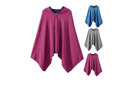 Cooling Sun Protection Cape with Hood in 3 Colours