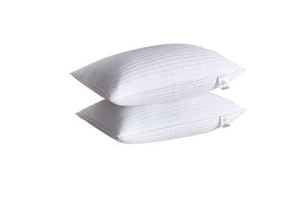 Adam Home's Satin Striped Pillows in a Pack of 2 or 4