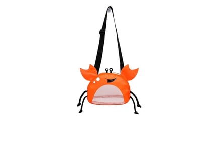 Kids' Crab Shape Mesh Beach Bag in 7 Colours and 4 Options