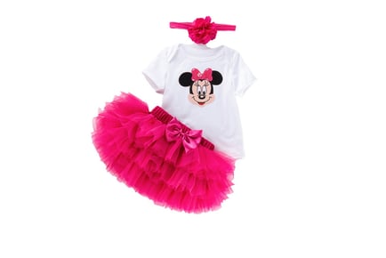 Baby Princess Dress Set - 5 Sizes, 5 Design Options
