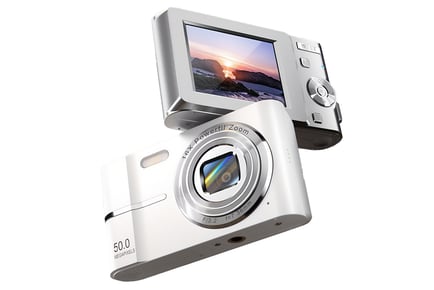 Digital Camera with Optional Accessories - 5 Styles