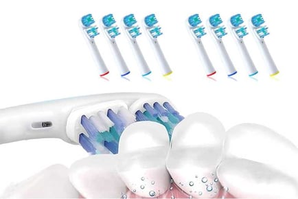 8Pcs Toothbrush Heads for Oral-B