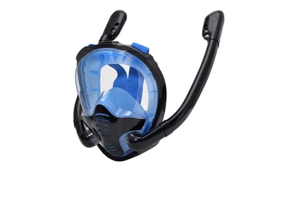 Double Tube Diving Mask in 2 Sizes and 5 Colours