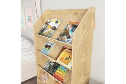 Aras Screwless 4-tier MDF Bookshelf