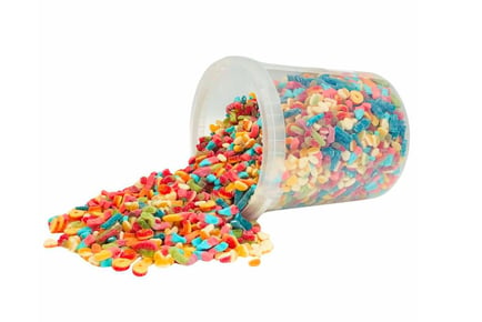 50% off a 2kg/4kg/8kg Monster Fizzy Bucket - Posted Sweets