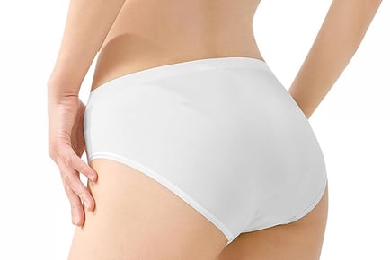 Pack of 7 Women's Disposable Briefs in 5 Sizes