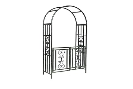 Outdoor Garden Plant Trellis with Gate