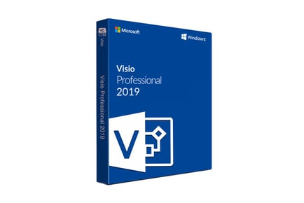 Microsoft Visio 2019 Professional for Windows 10 & 11