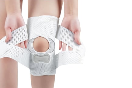 Sport Knee Pads with Side Stabilisers - 5 Sizes, 2 Colours