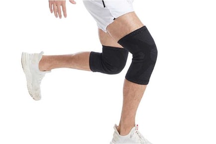 Pair of Warm Knit Knee Pads