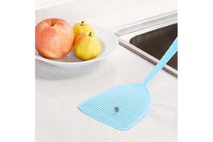 6-Piece Long Handle Fly Swatters Set