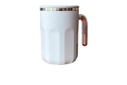 Portable Automatic Coffee Mixing Cup - Blue or White