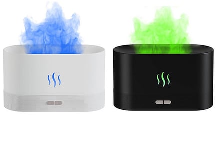 Scented Air Humidifier with Multi Colour Flame Simulation