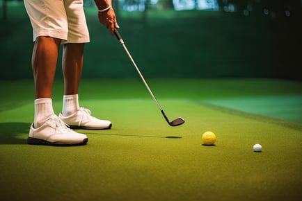 Games and Lunch at Virtually Golf - For 2, 4 Or 8 People
