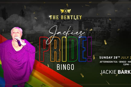 Jackie's Pride Bingo Afternoon Tea - The Bentley, Liverpool