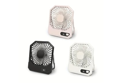 180° Foldable Desk Fan - 3 Colours