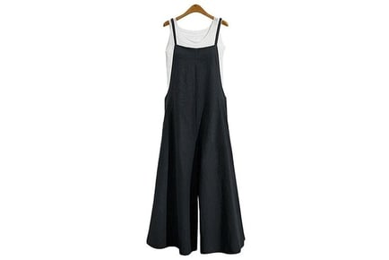 Ladies' Wide Leg Jumpsuit