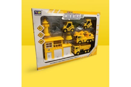 City Building Construction Truck Set